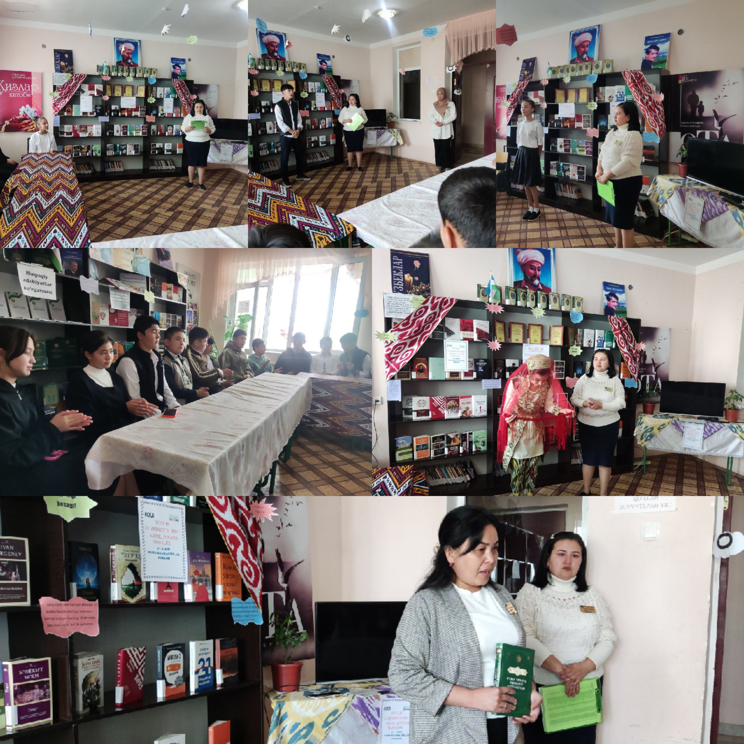 INFOLIB haftalik doirasida Do'stlik tuman axborot-kutubxona markazida "Qadriyatlar qadr topgan yurt" nomli tadbir tashkil qilindi