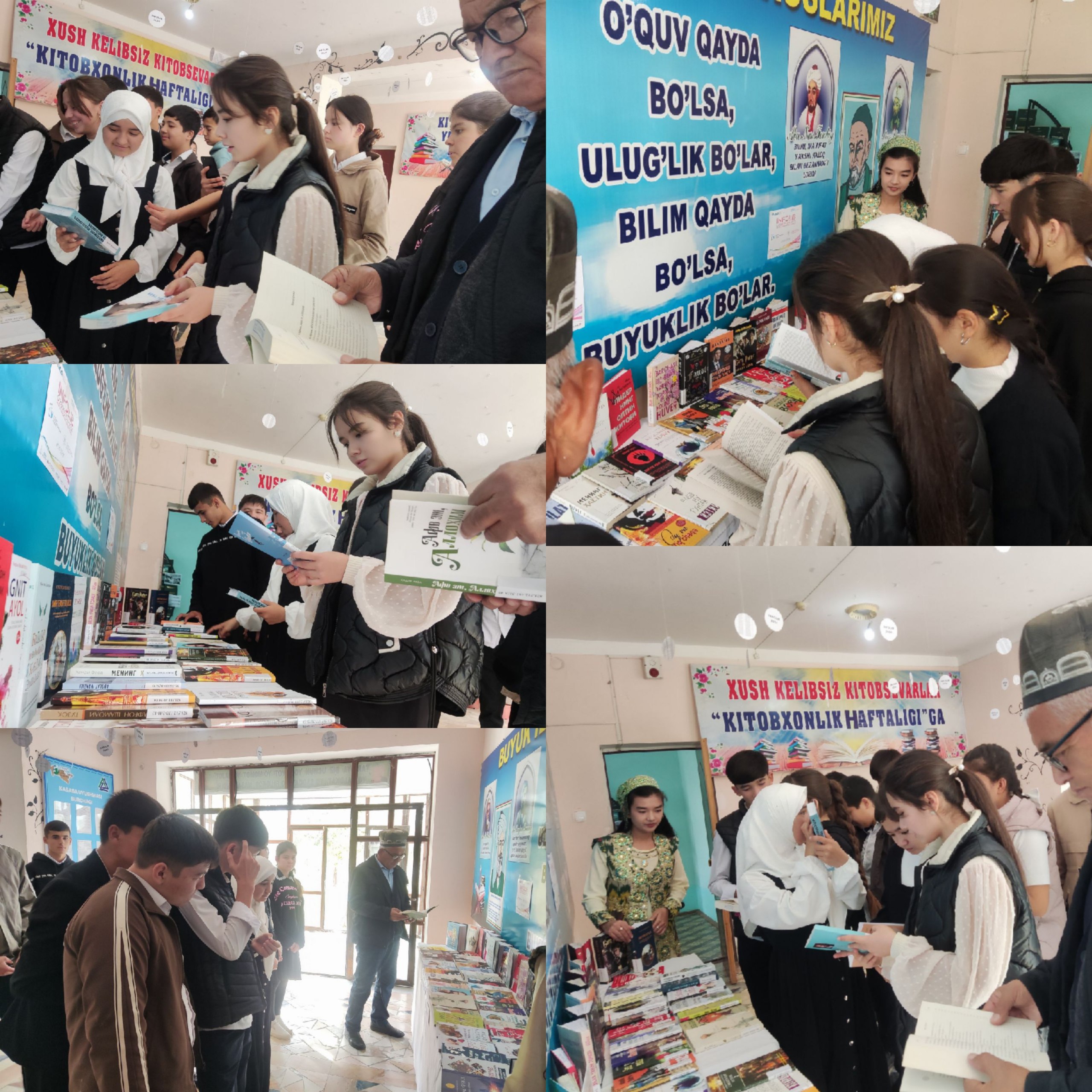 "She'riyatga oshno qalblar" nomli kitob ko‘rgazmasi tashkil qilindi