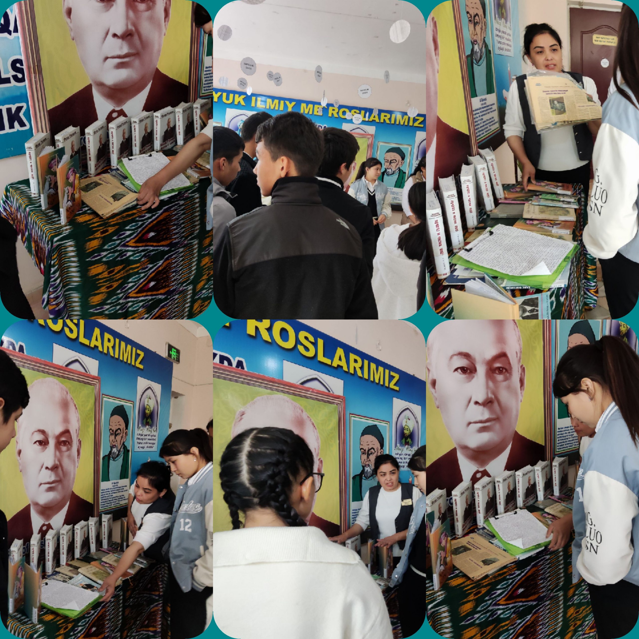 "Sharof Rashidov xalq farzandi" nomli kitob ko‘rgazmasi tashkil qilindi.