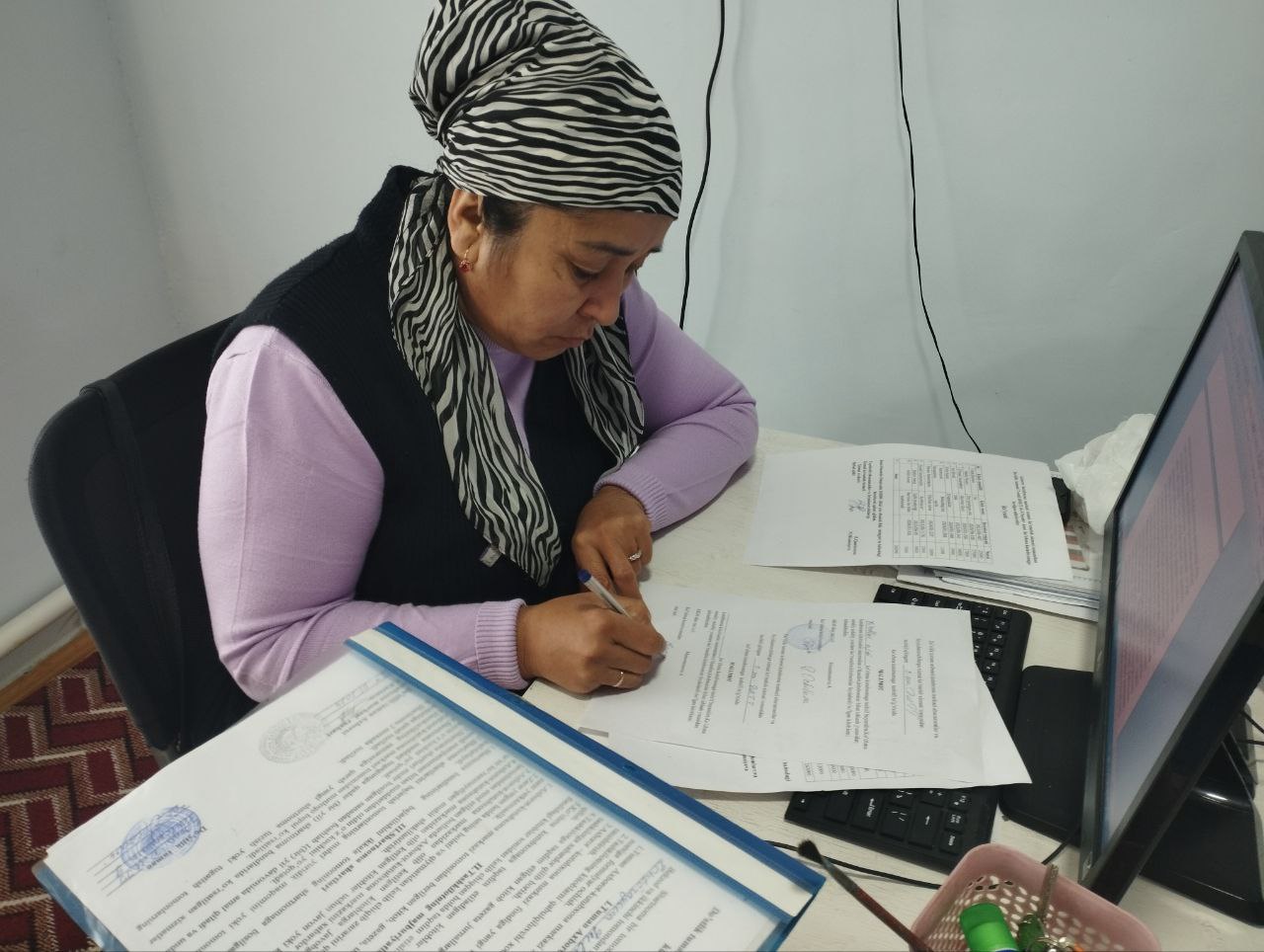 Doʻstlik tuman axborot -kutubxona markazi xodimlari tomonidan koʻchma kutubxona doirasida 7-sonli DMTT dagi kitoblar almashtirildi