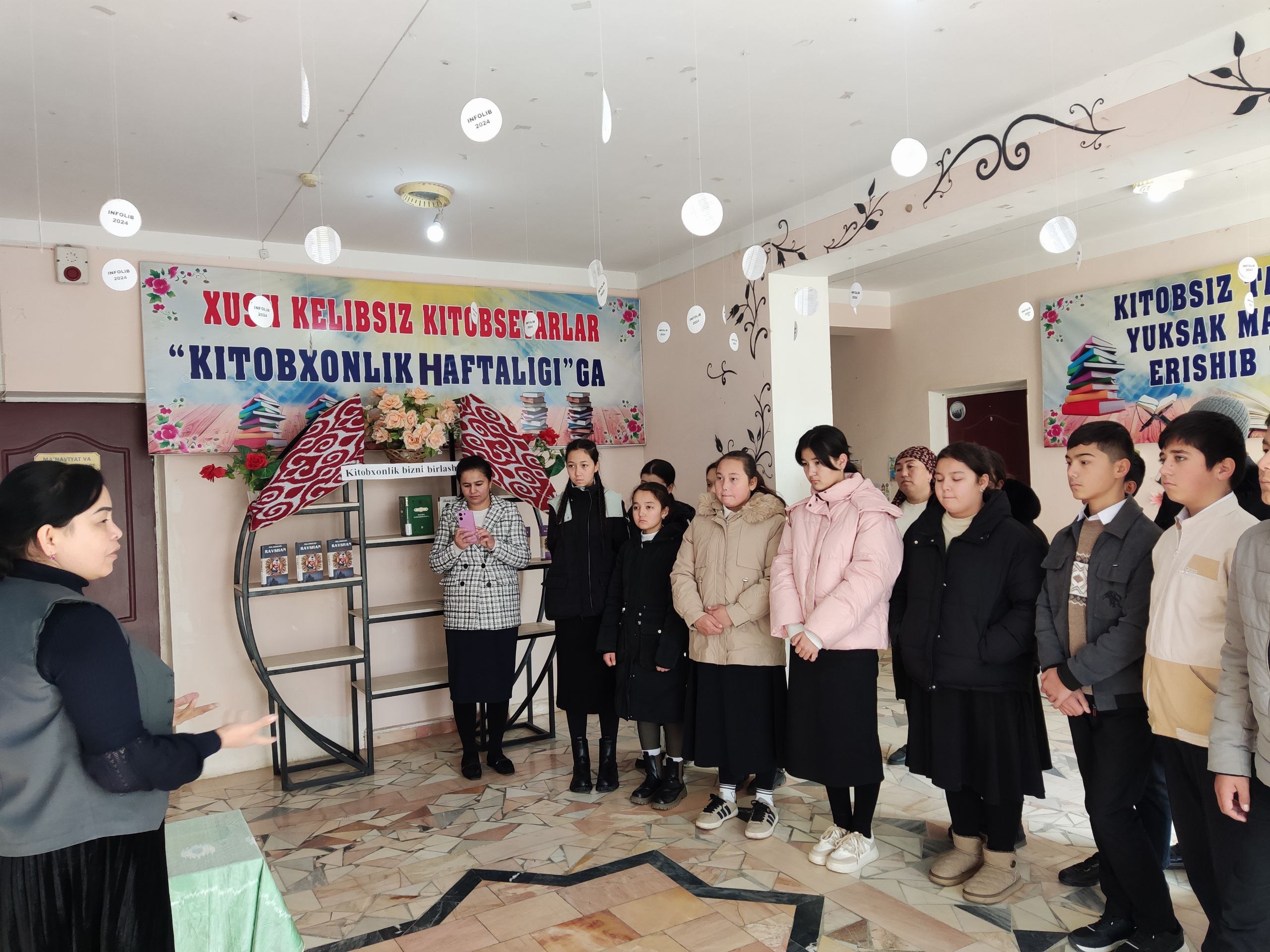 "Kitob-xazina, bilim boylik" nomli sayohat tashkil qilindi.