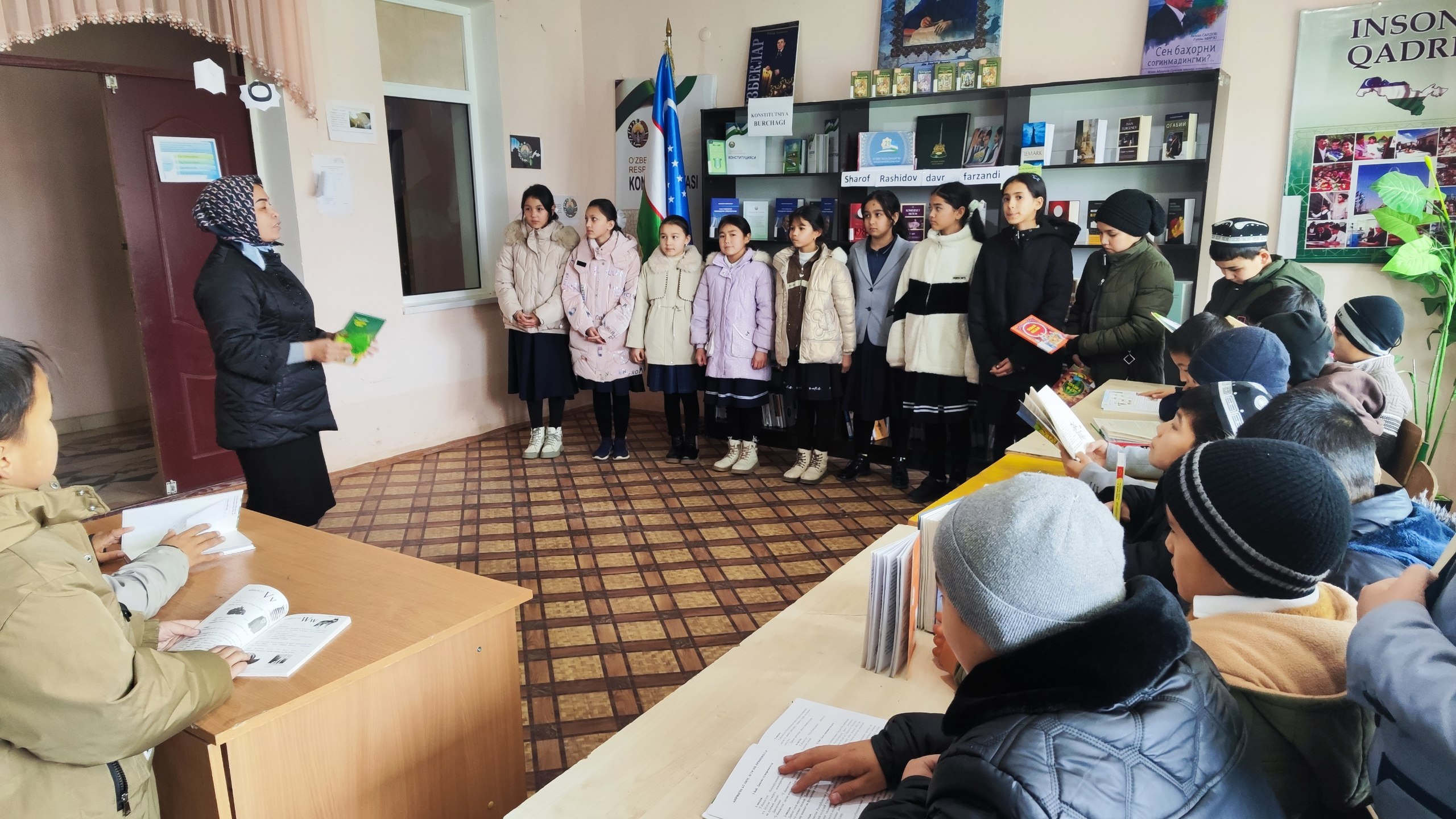 "Kitobsiz olam nursiz olam" nomli  bahs munozara kechasi tashkil qilindi.