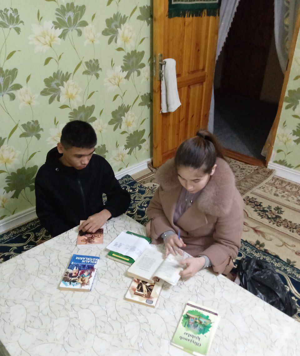 Mehr kutubxonasi loyihasi doirasida kitobxonlarga xizmat ko`rsatilmoqda