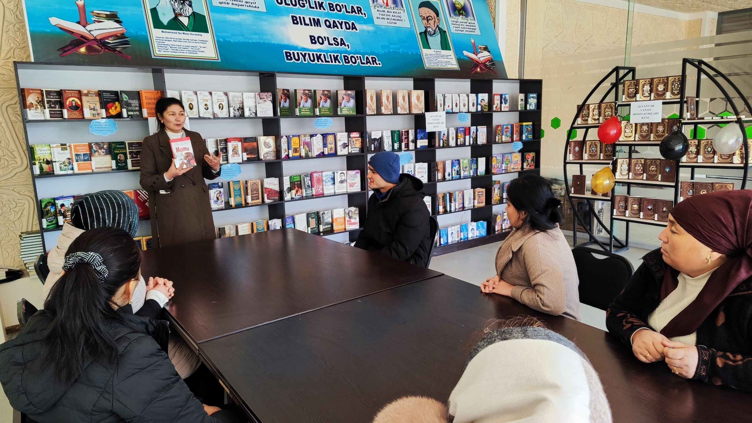 Do'stlik tuman axborot-kutubxona markazi 2025-yildan yangi "Kutubxona gurungi" loyihasini boshladi.