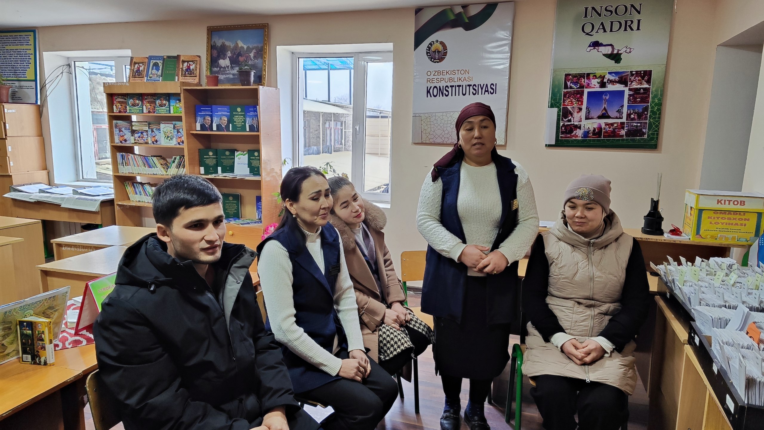 Do'stlik tuman axborot-kutubxona markazida siyosiy-ma’rifat soati o’tkazildi.