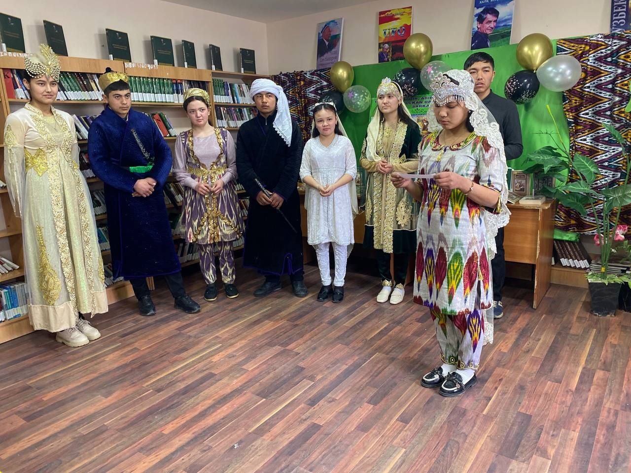 " Shoh va Shoir " nomli bellashuv tadbiri  tashkil etildi.