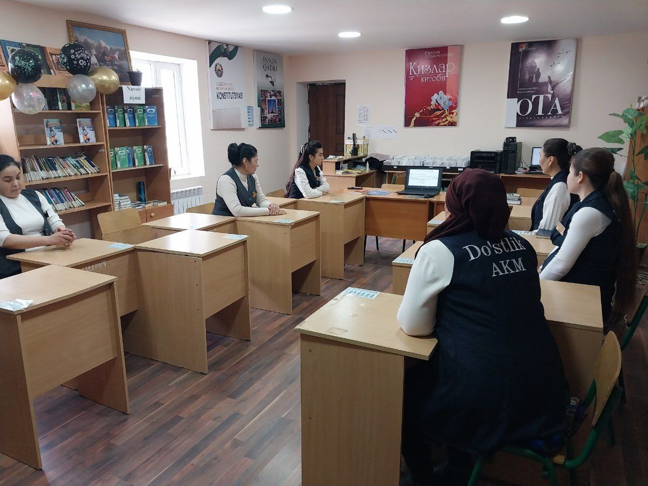 AKM xodimlari ishtirokida siyosiy-ma’rifat soati o’tkazildi.