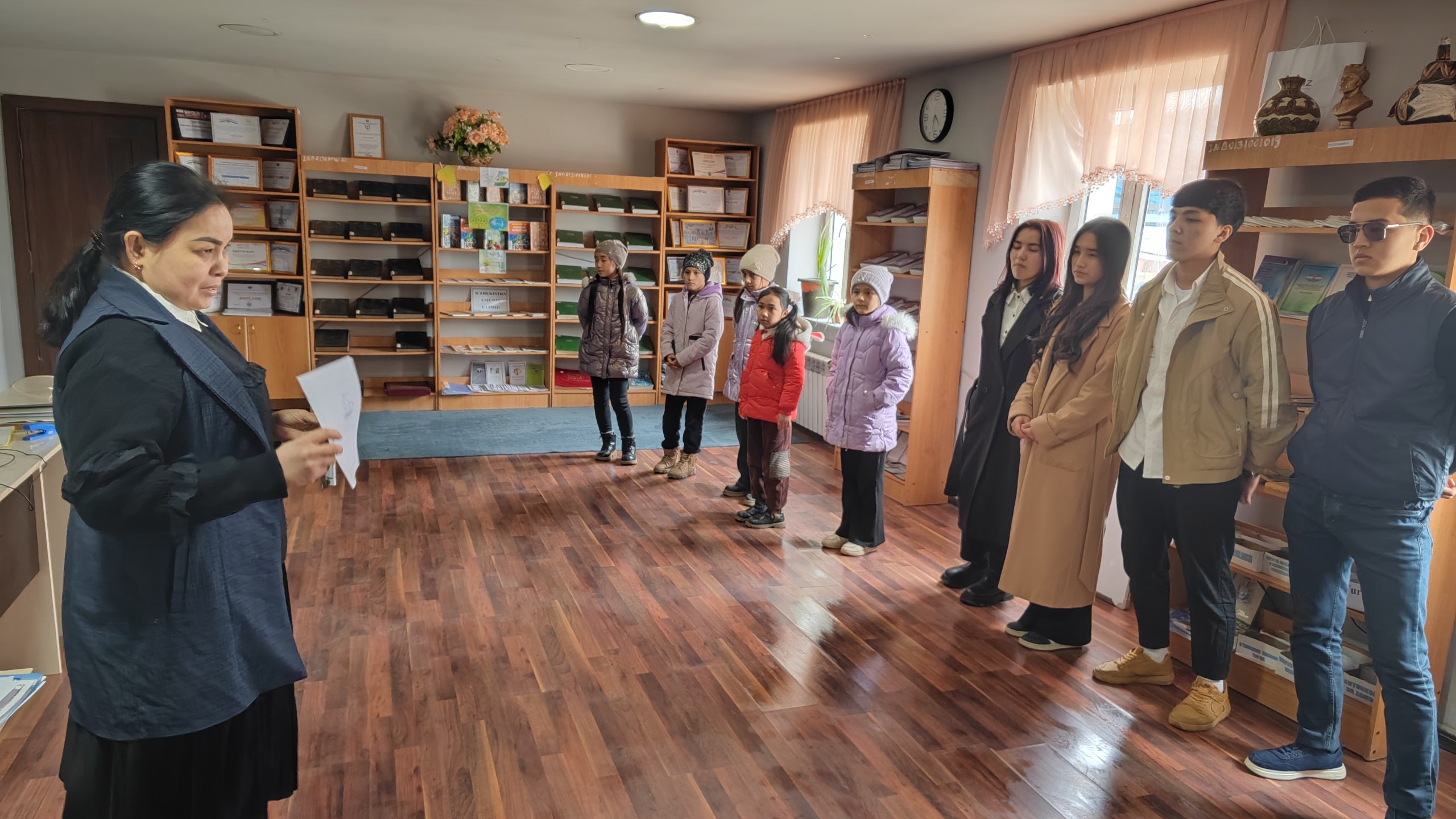 "Kitob qalbni yorituvchi chiroq" nomli sayohat tashkil etildi.