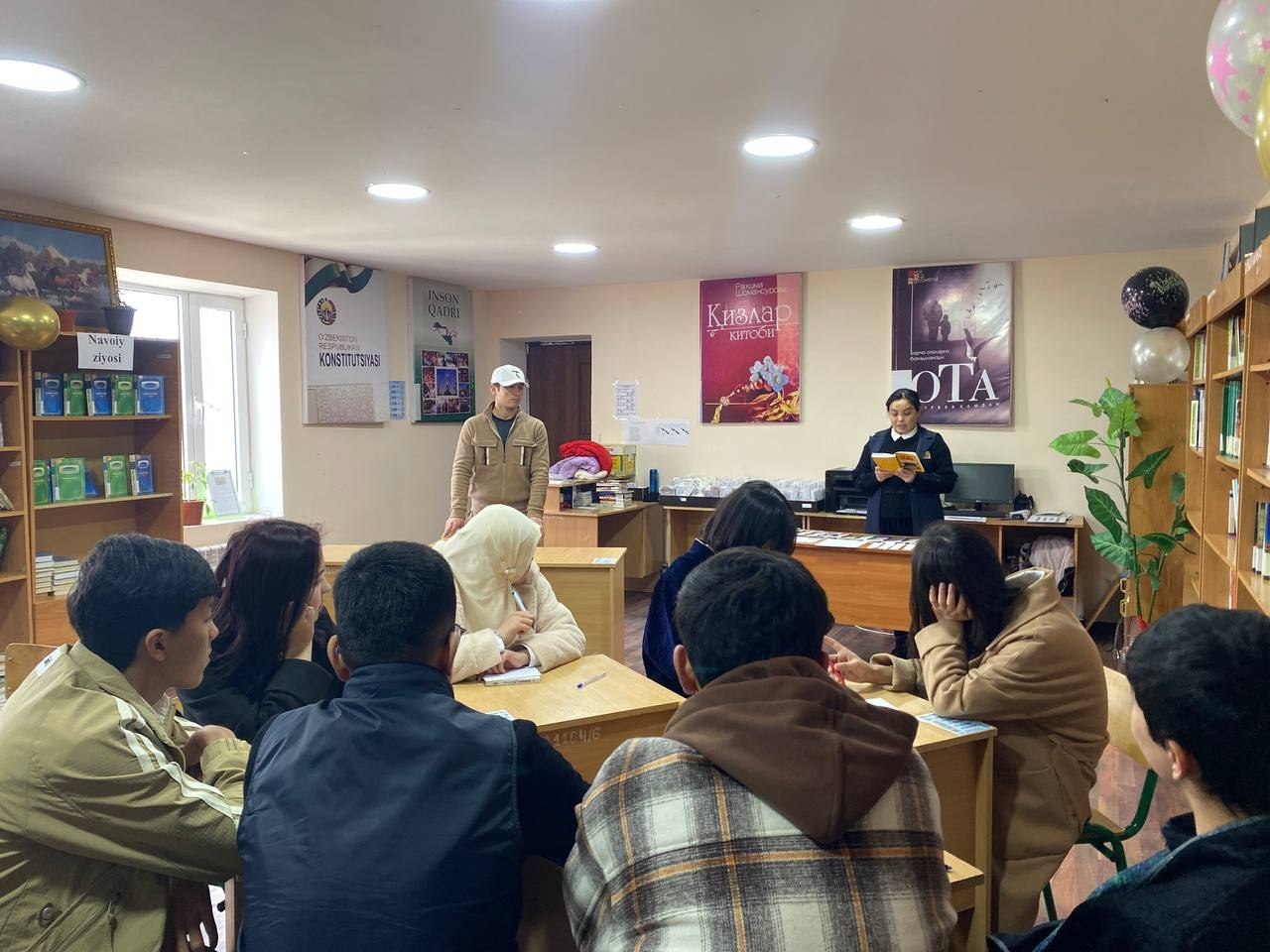 "Jumboqli hikoya" loyihasi doirasida hikoyadagi jumboqni toping nomli oʻyin tashkil qilindi.