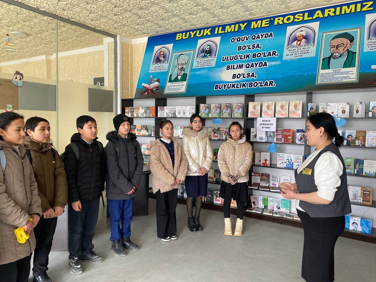 "Kitobsevar millat" shiori ostida sayohat tashkil qilindi.