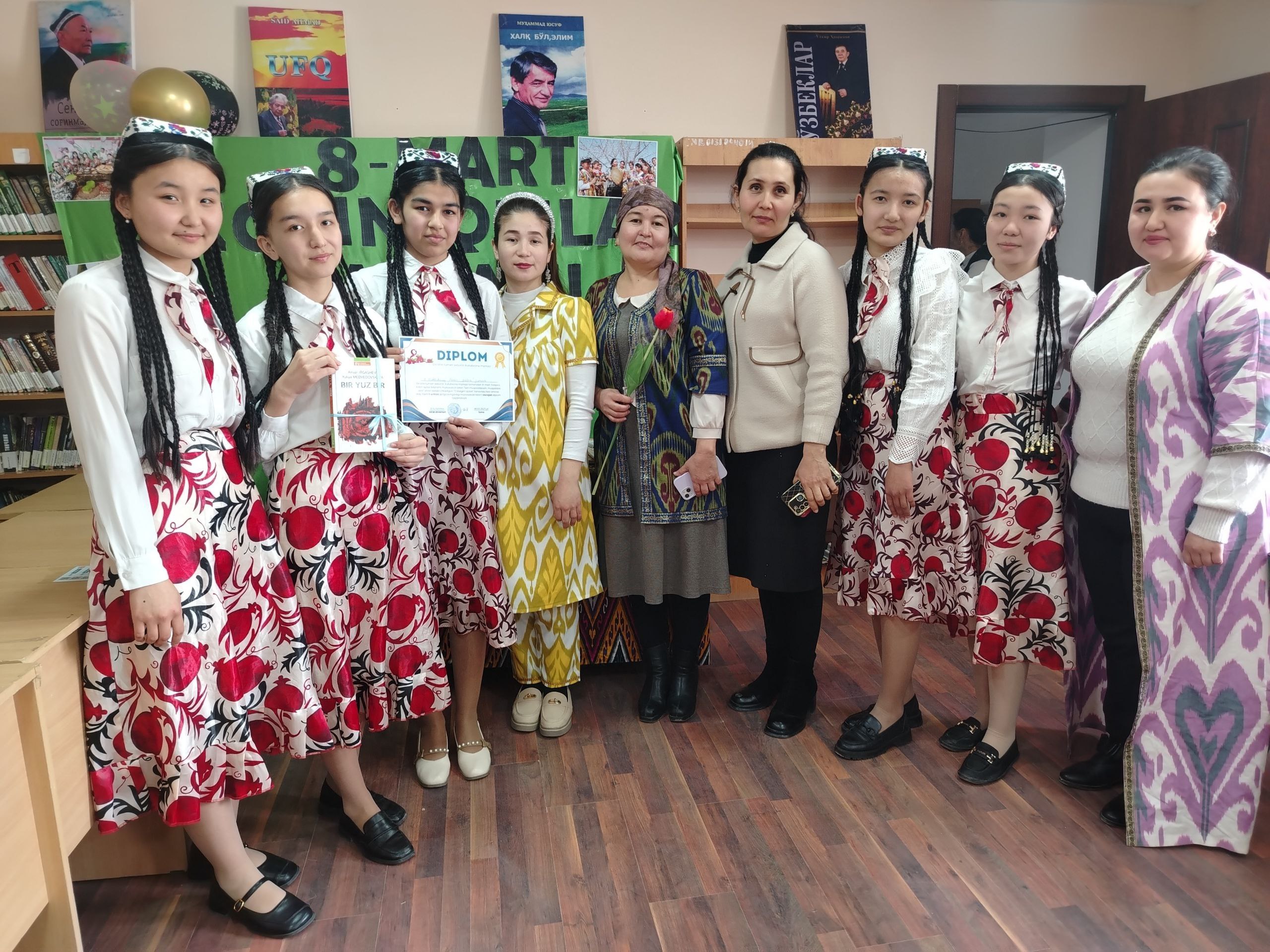 Oʻzbegim qizlari" nomli tanlov o`tkazildi