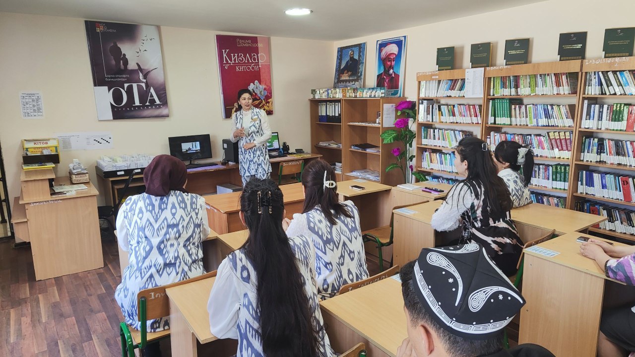 AKM xodimlari ishtirokida siyosiy-ma’rifat soati o’tkazildi.