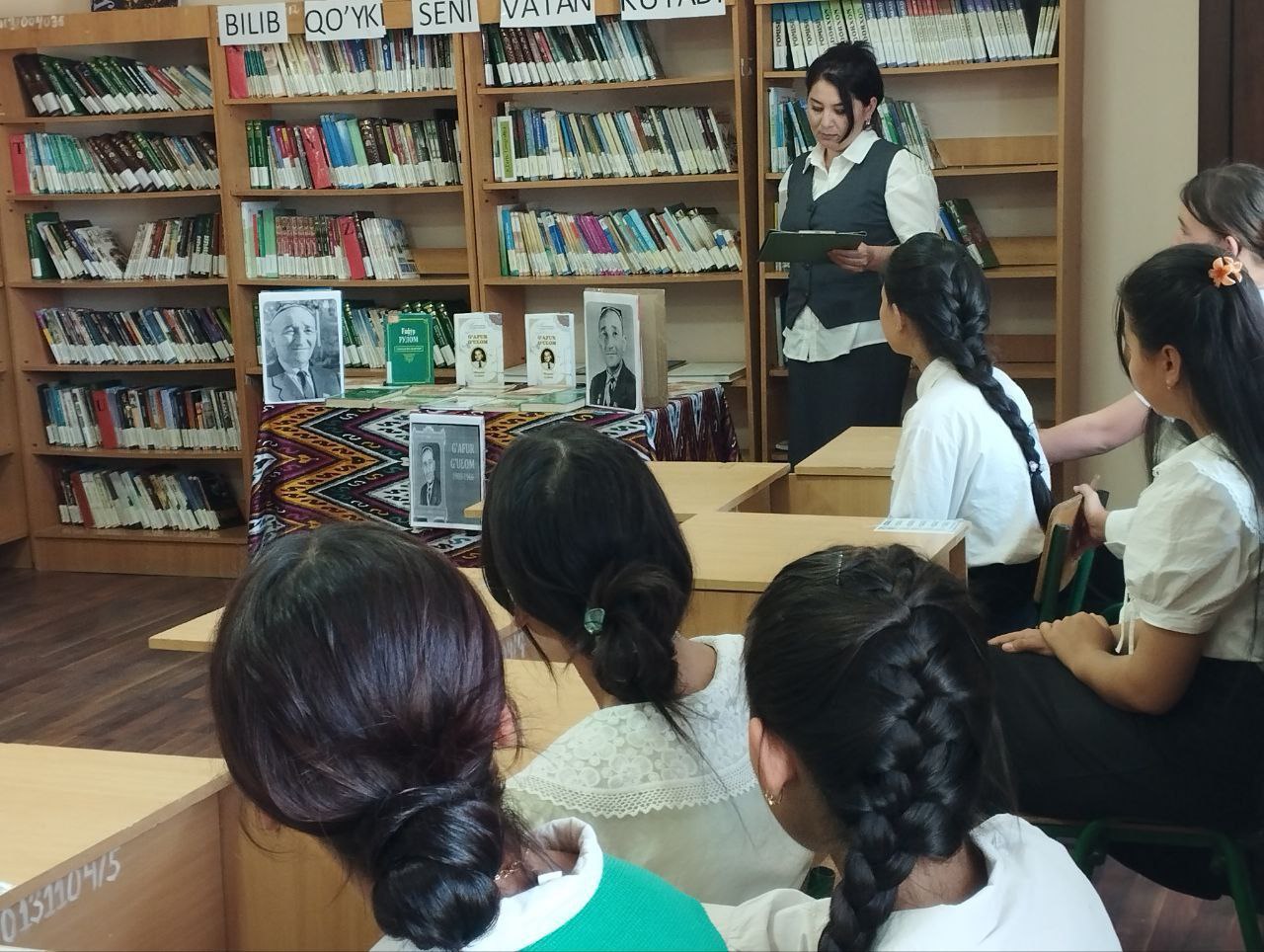 "Bilib qoʻyki seni vatan kutadi"nomli davra suhbati tashkil etildi