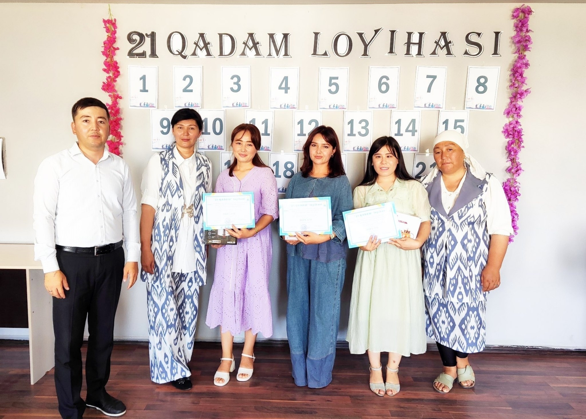 "21 qadam" loyihasining final bosqichi boʻlib oʻtdi.