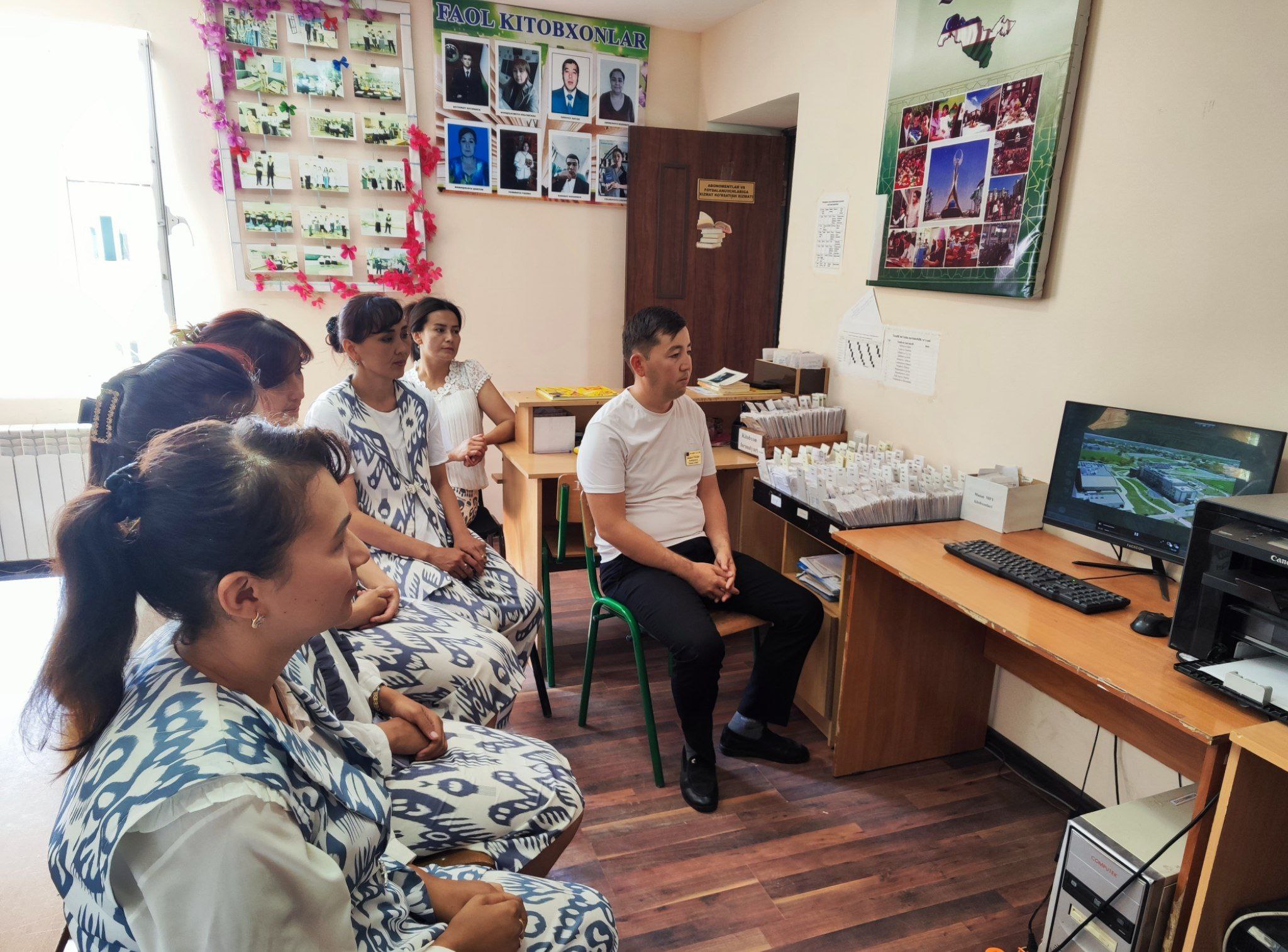 AKM xodimlari ishtirokida siyosiy-ma’rifat soati o’tkazildi.