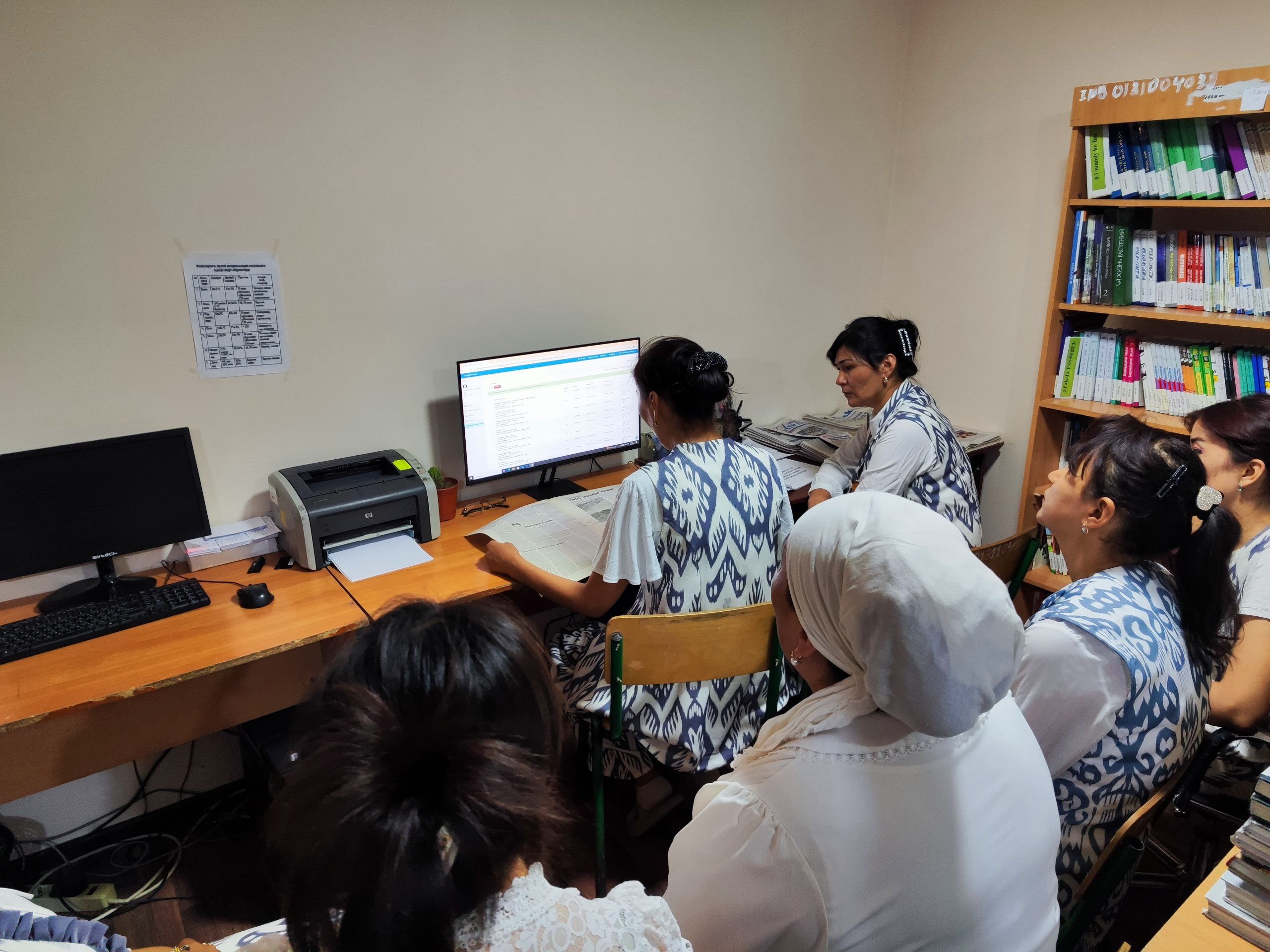 (catalog.unicat.uz) tizimida davriy nashrlar va maqolalarni yaratish bo‘yicha mahorat darsi o‘tkazildi.