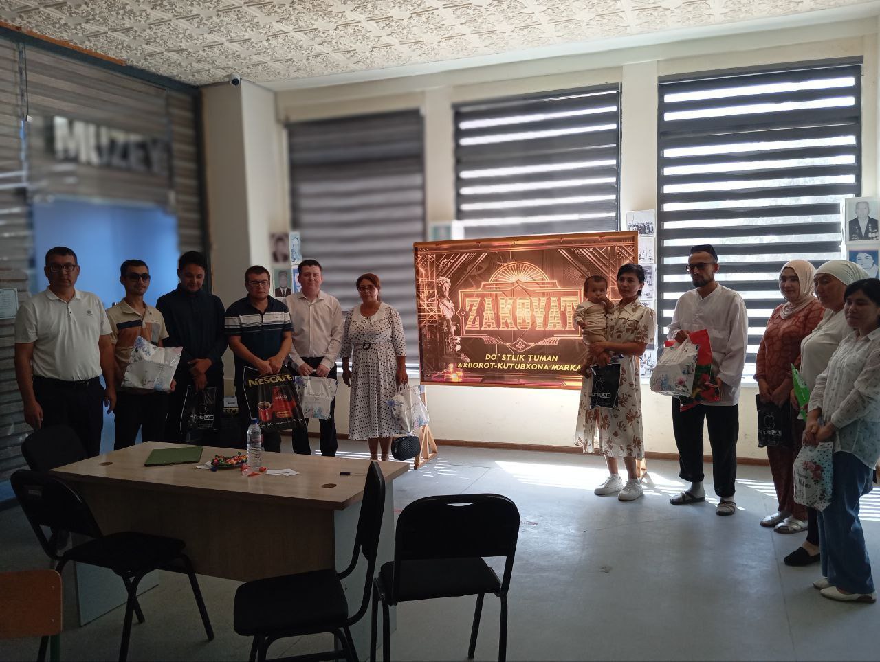 "Kitob va mutoalaa" haftaligi doirasid Zakovat intellektual jamoaviy oʻyini tashkil qilindi
