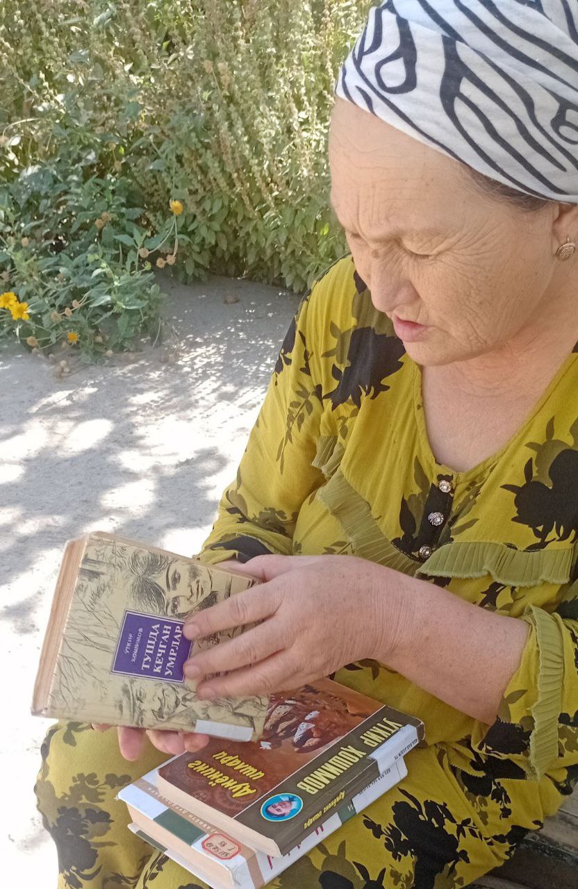 Mehr kutubxonasi loyihasi doirasida kitobxonlarga xizmat ko`rsatilmoqda