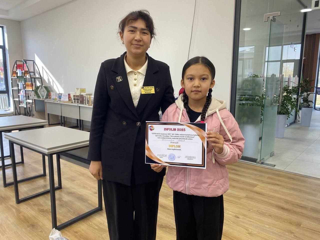 "Men tabiatni asrash tarafdoriman" nomli insholar tanlovi oʼtkazildi.