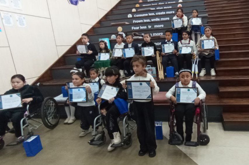 "Sen isteʼdodlisan" koʼrik tanlovida faol ishtirok etib, faxrli 2-oʻrin sohibi boʻldi.