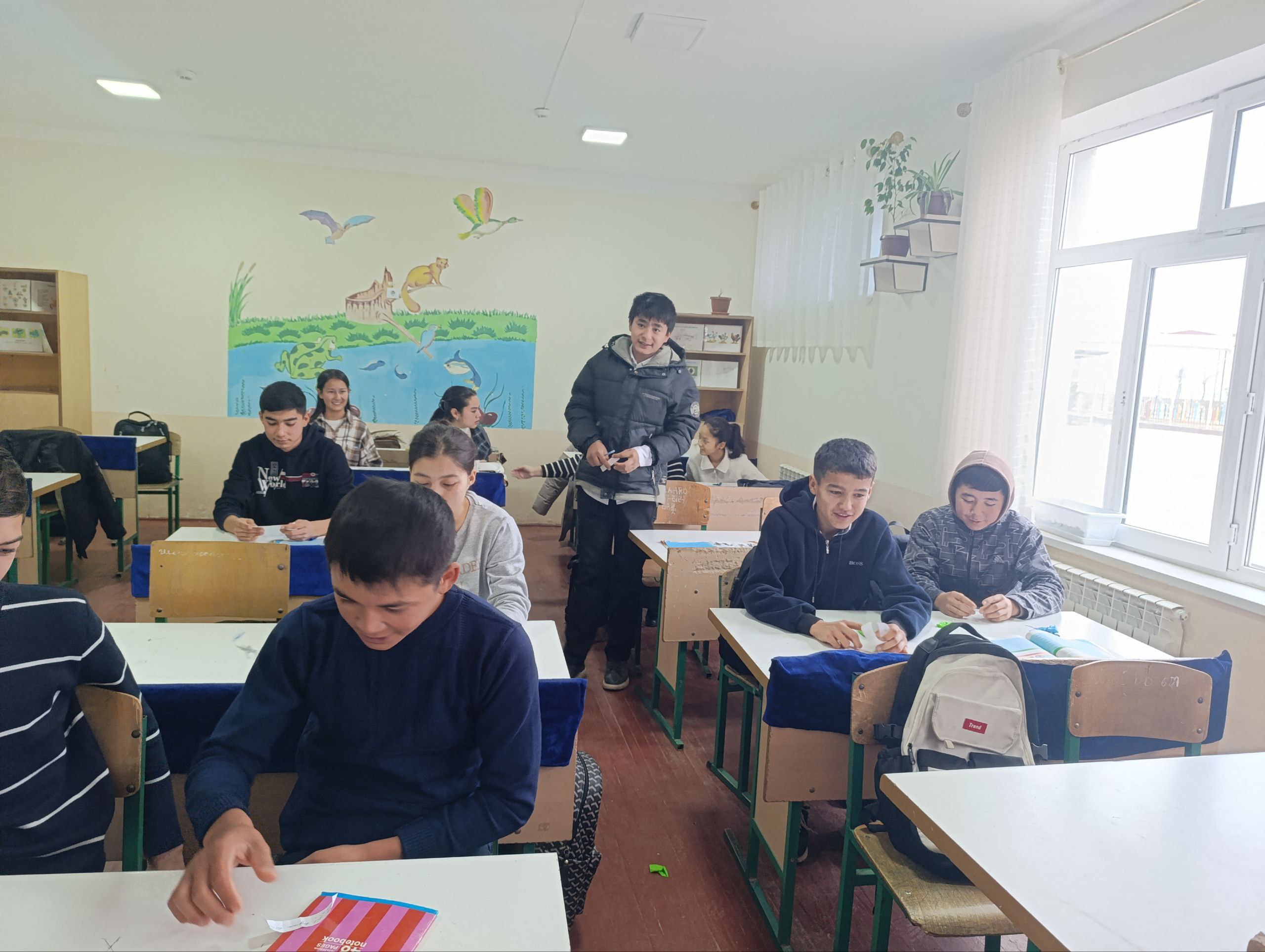 "Yangi yilim-Yaxshi yilim'' nomli tadbir tashkil qilindi.