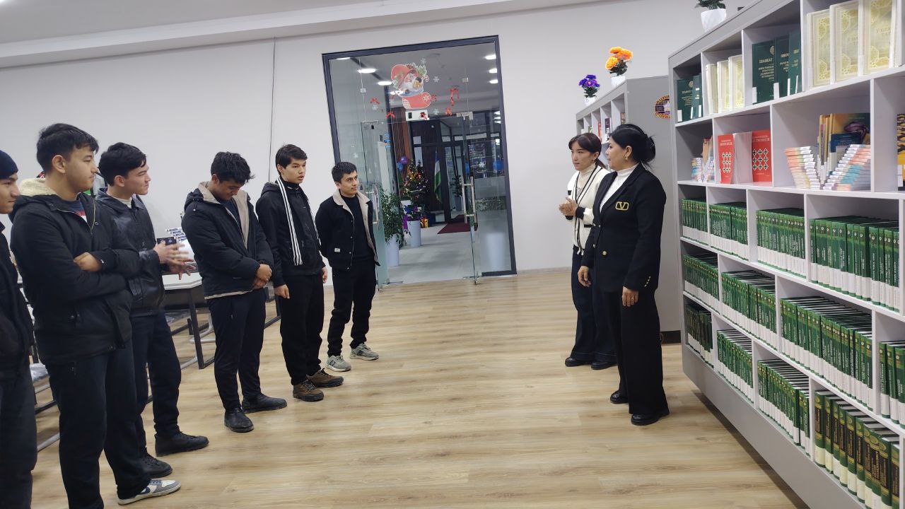 "Kutubxona - ma'rifat maskani" nomli sayohatda ishtirok etishdi.