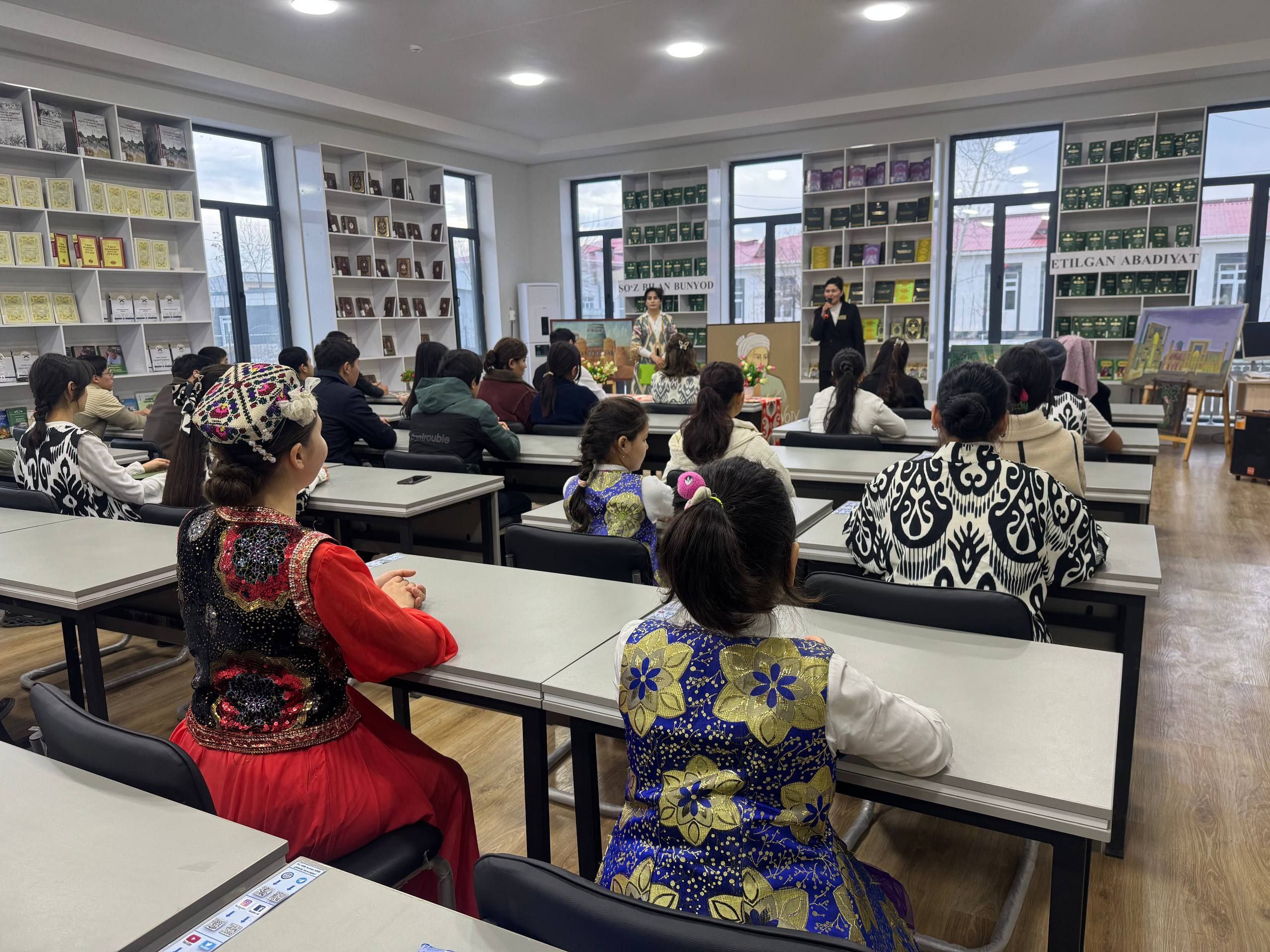 “So‘z bilan bunyod etilgan abadiyat” deb nomlangan musiqiy tadbir tashkil etildi.