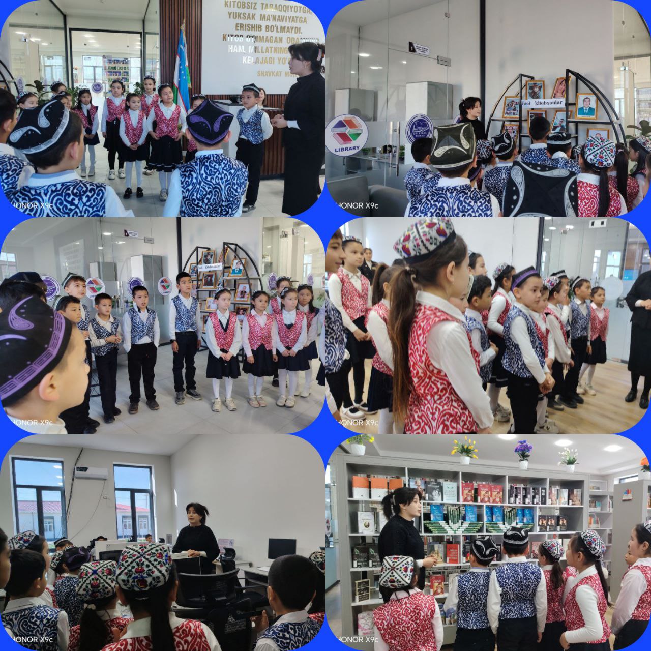 "Kitob - kamolotga yetaklaydi" nomli sayohat tashkil qilindi.