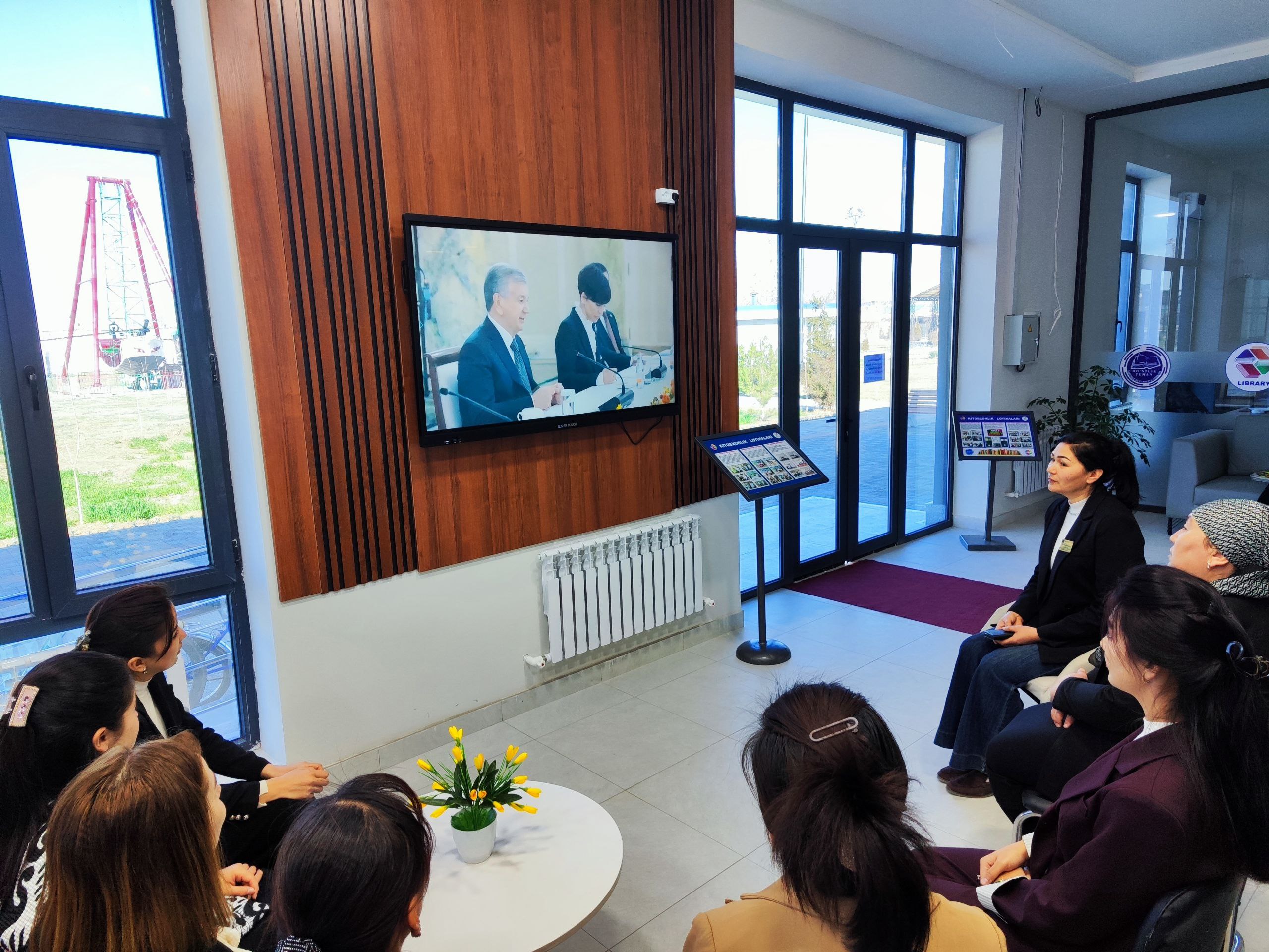 Markaz xodimlari ishtirokida siyosiy-ma’rifat soati o’tkazildi.