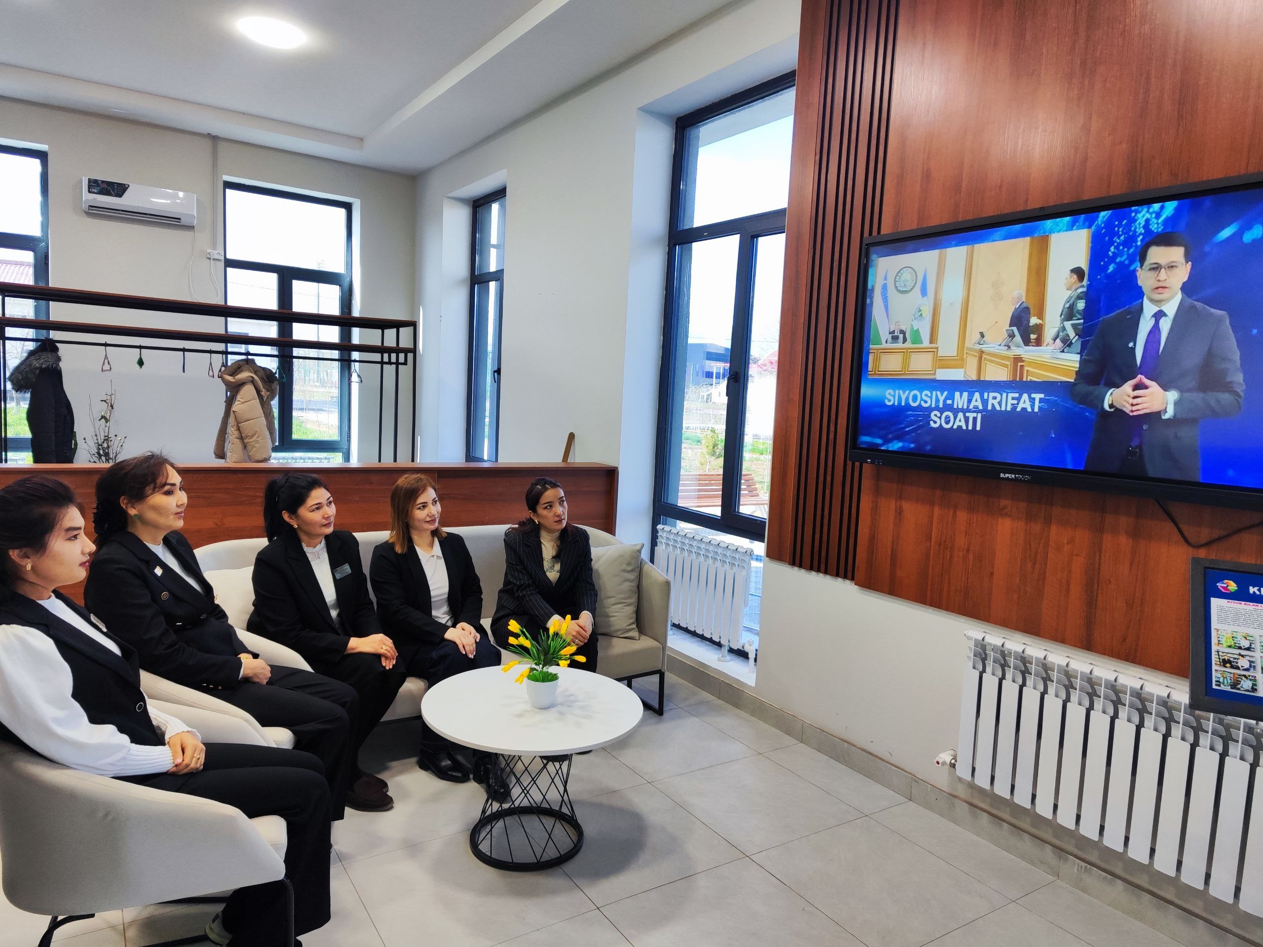 AKM xodimlari ishtirokida siyosiy-ma’rifat soati o’tkazildi.