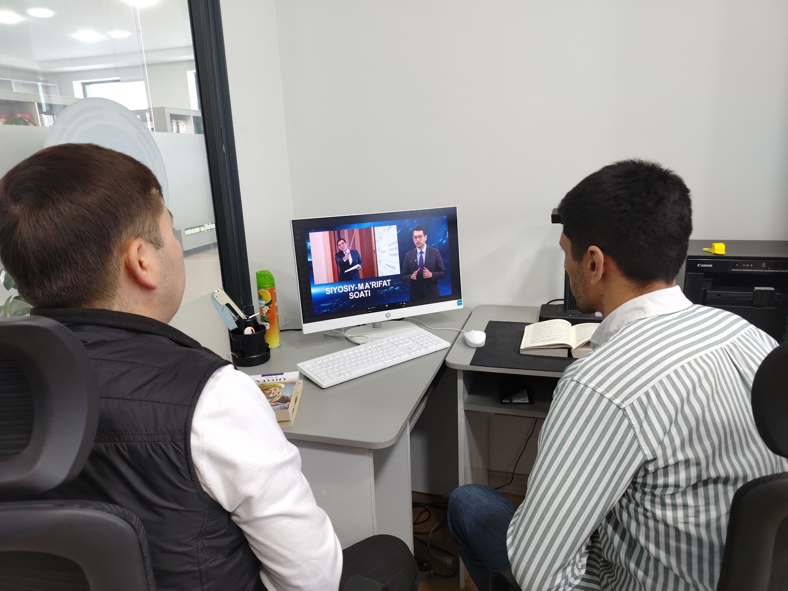 AKM xodimlari ishtirokida siyosiy-ma’rifat soati o’tkazildi.