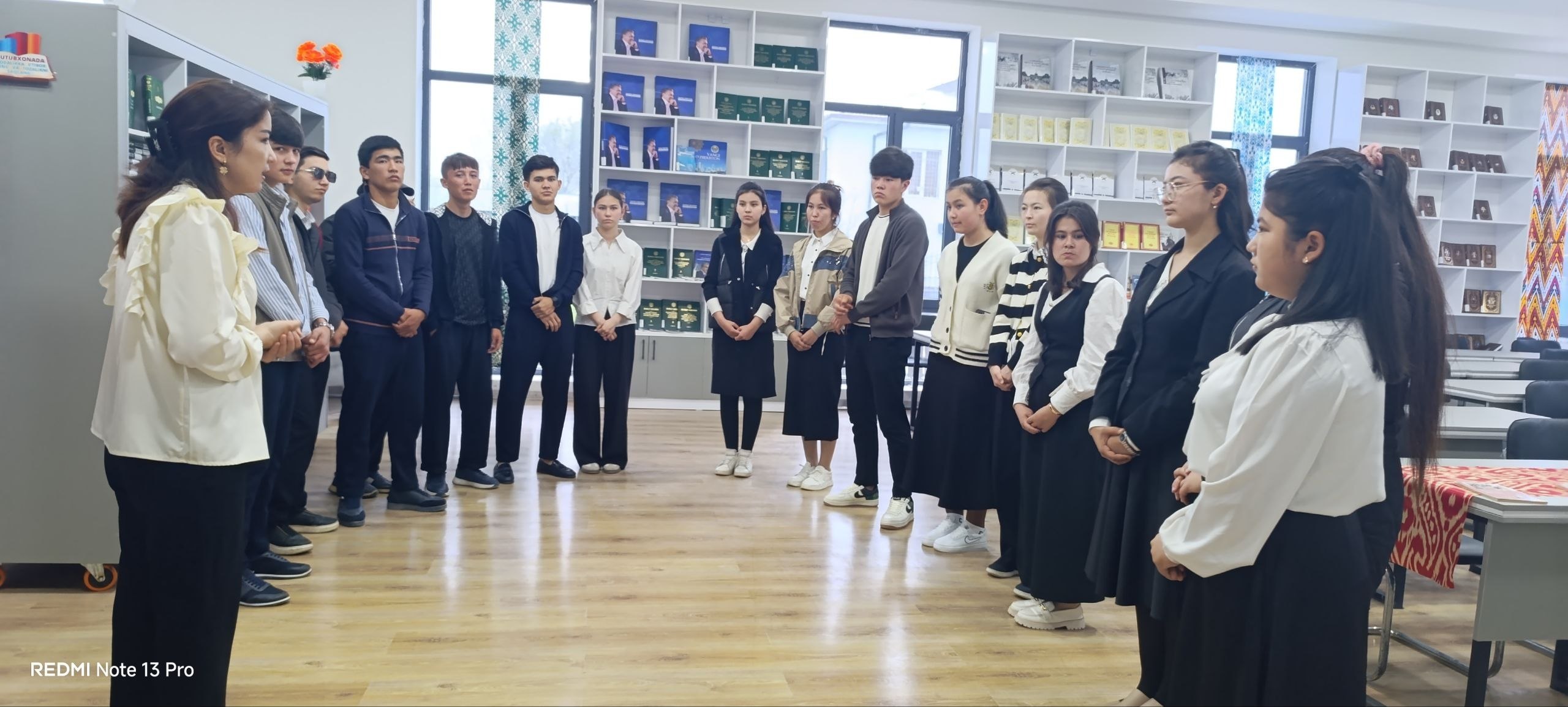 “Kitob bilan kelajak sari” nomli qiziqarli va mazmunli sayohat tashkil etildi.