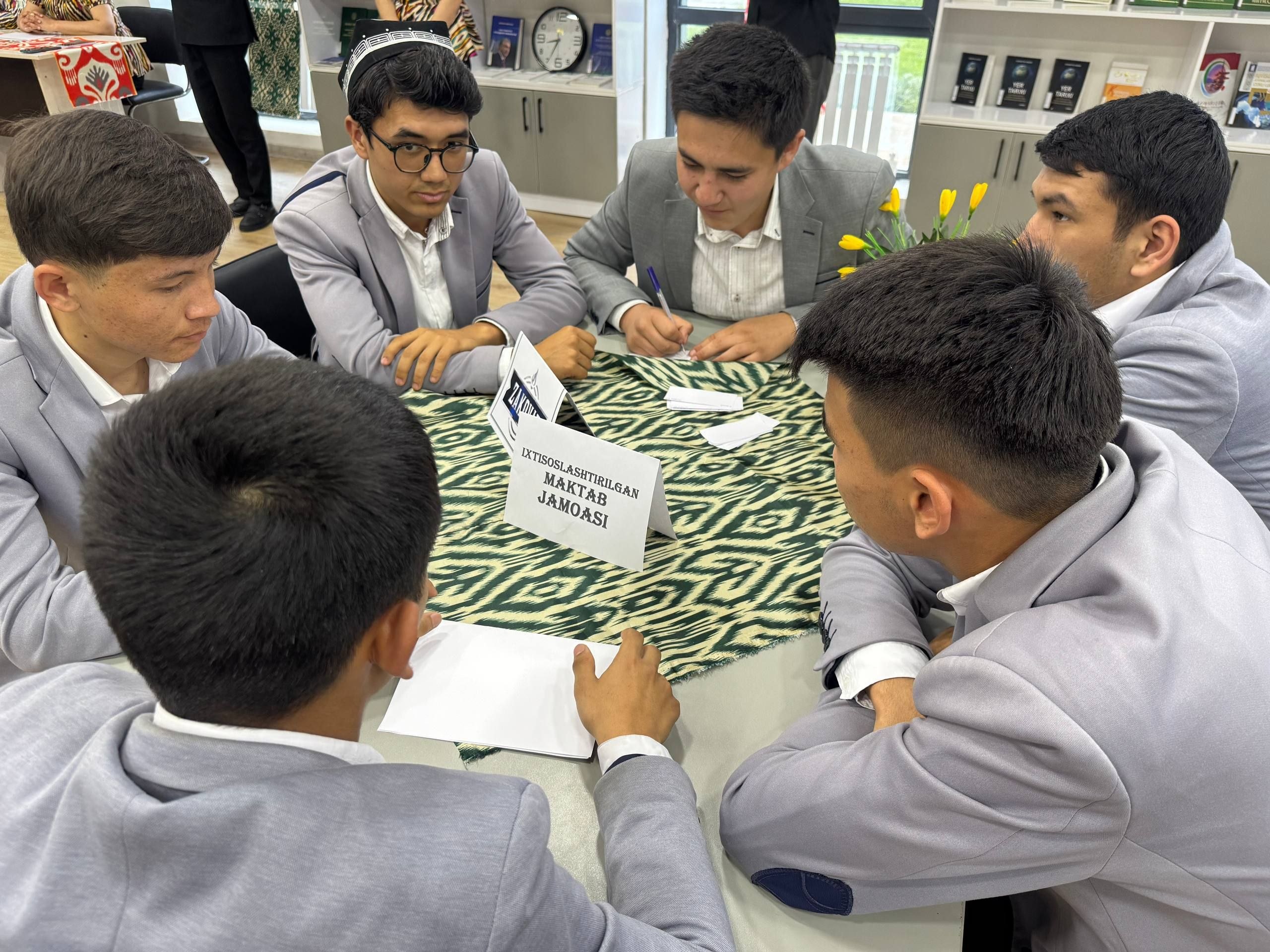 Bilimdon o‘quvchilari ishtirokida “Zakovat” intellektual o‘yini tashkil etildi.