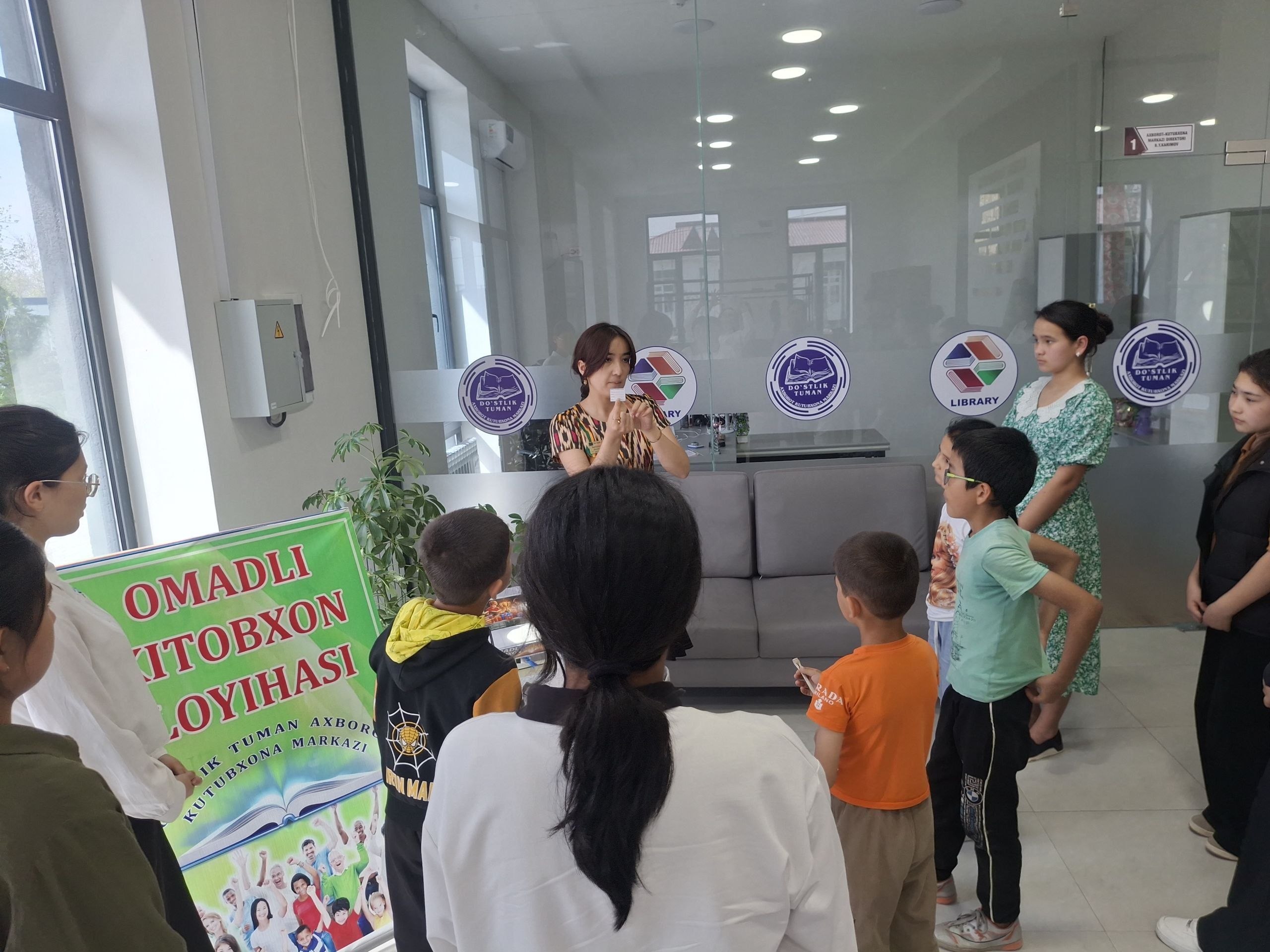 “Omadli kitobxon” loyihasi taqdimoti tashkil etildi