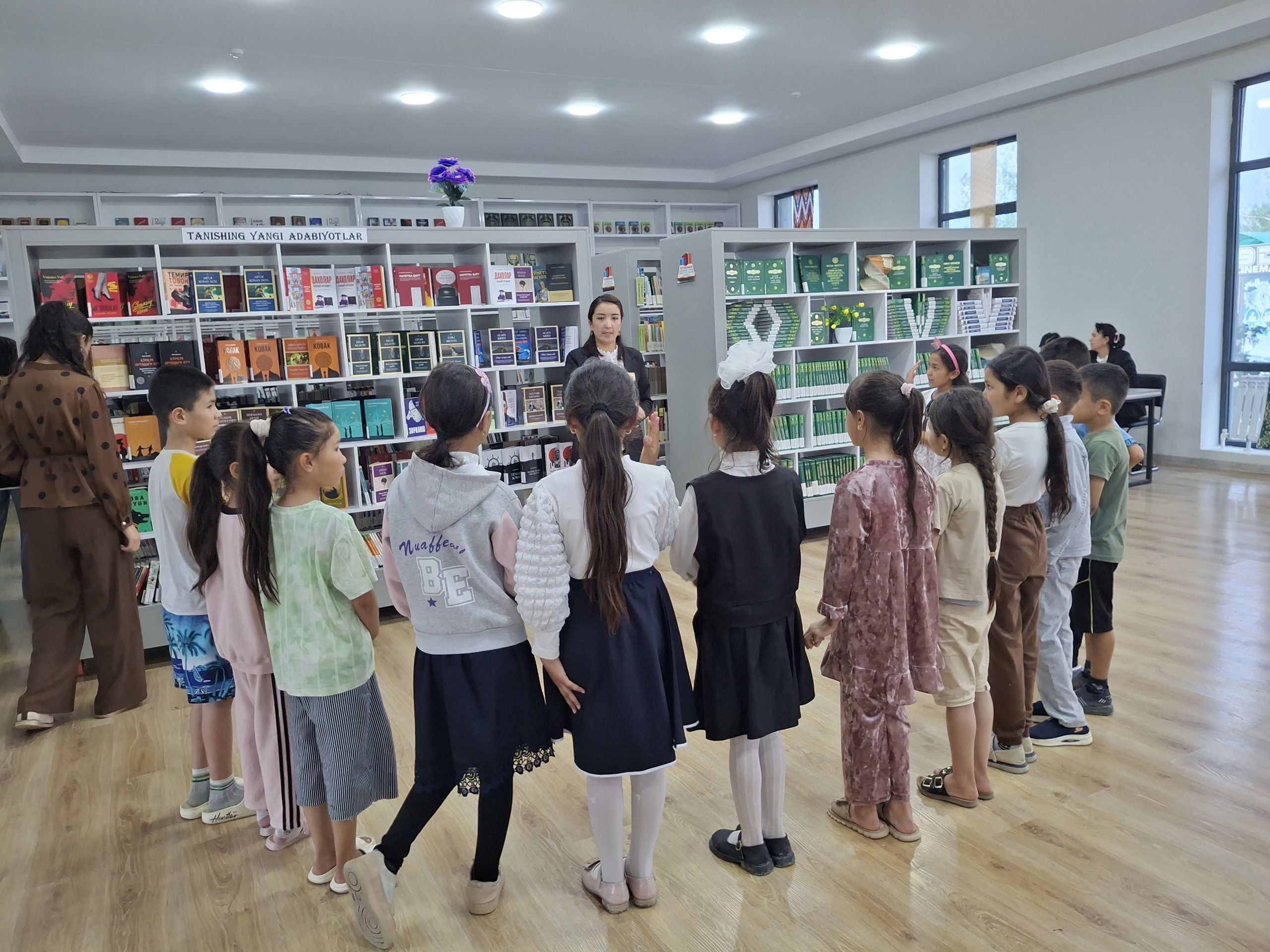 “Men ham kitob o‘qiyman” nomli sayohat tashkil etildi.