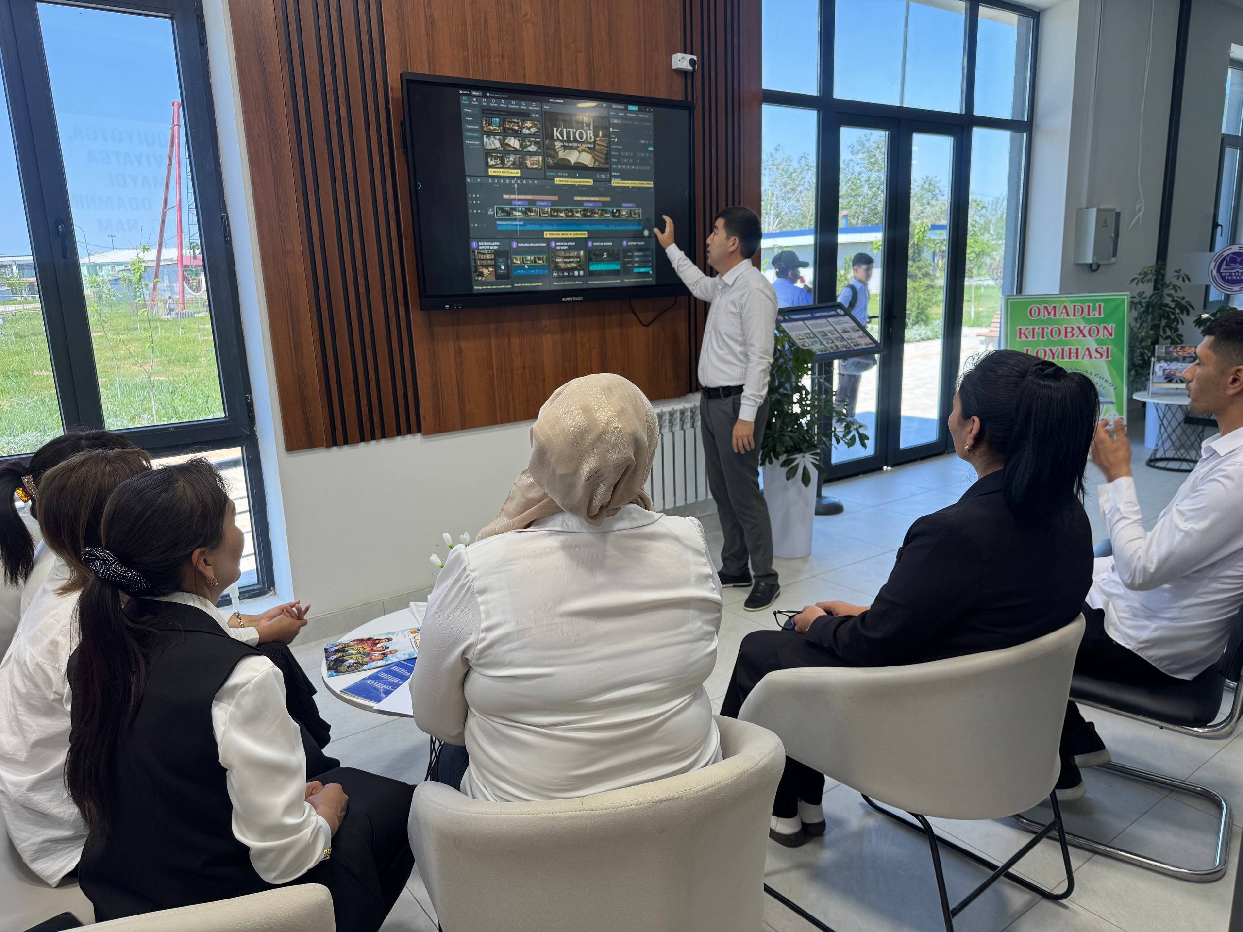 TAKM xodimlarining kompyuter savodxonligini oshirish maqsadida navbatdagi mahorat darsi tashkil etildi.