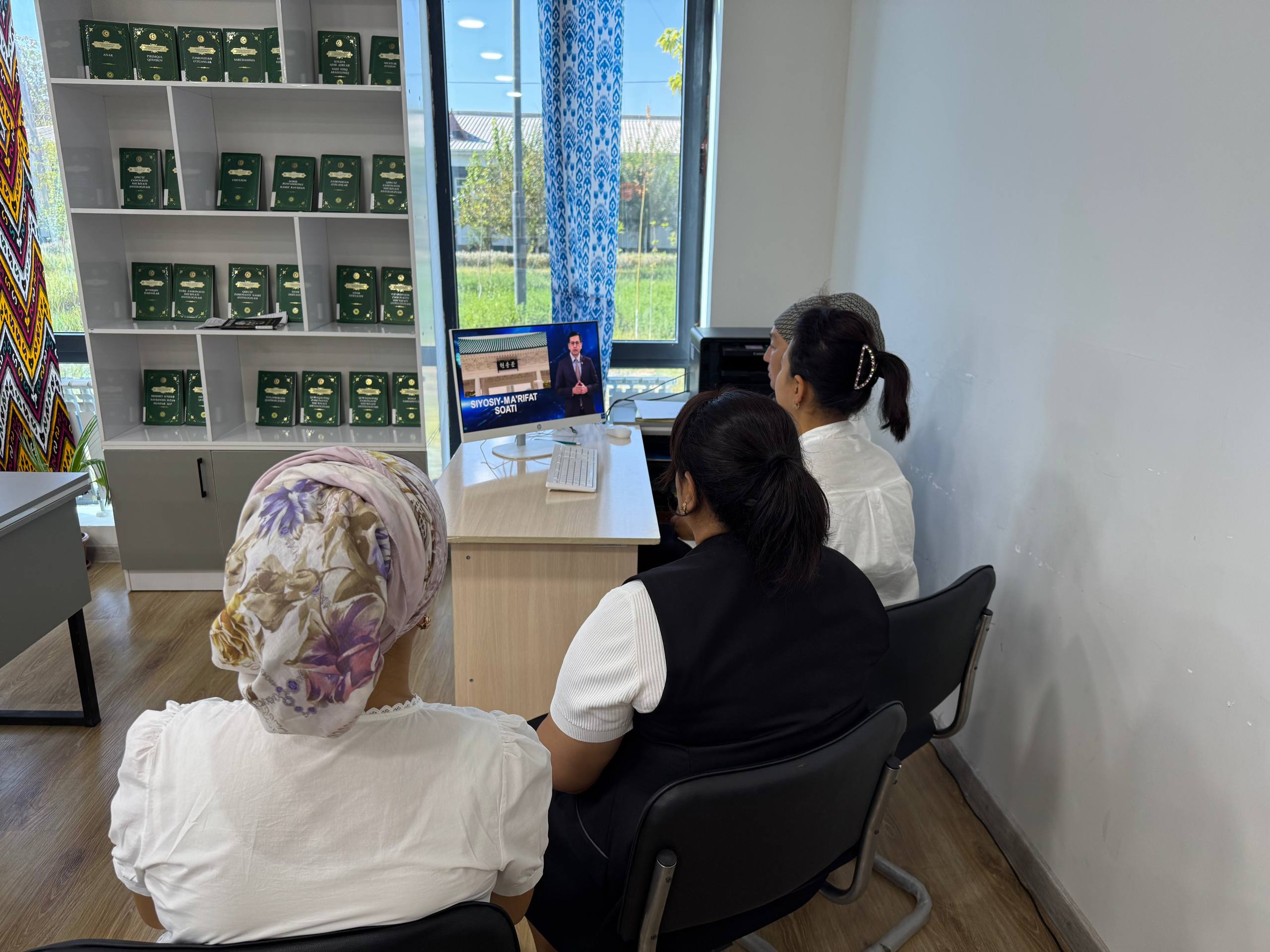 Markaz xodimlari ishtirokida navbatdagi siyosiy-ma’rifat soati tashkil etildi.