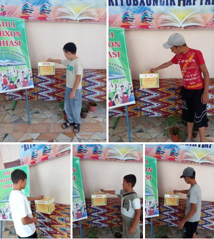 "Omadli kitobxon" loyihasi doirasida kitobxonlar soni kun sayin ortib bormoqda.